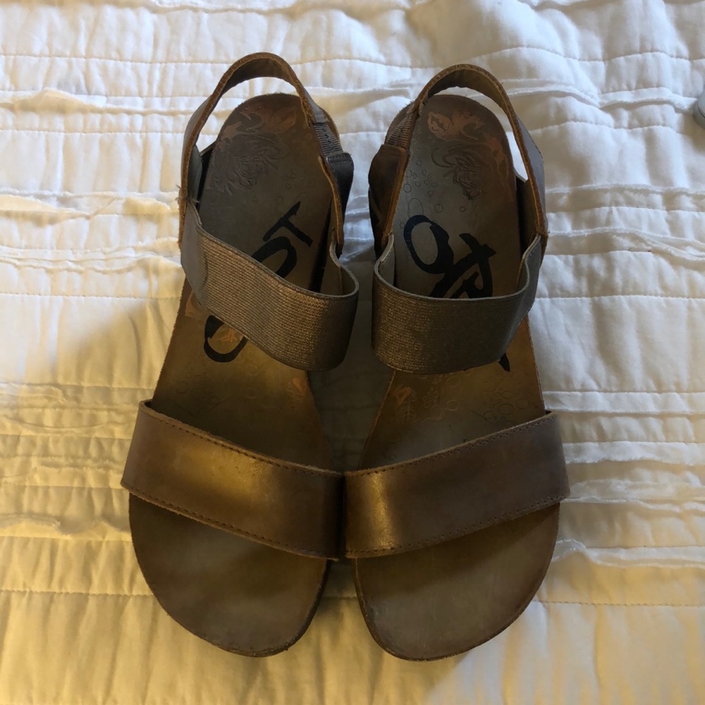 OTBT Bushnell Platform Wedges- Pewter